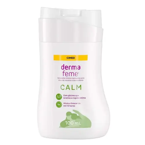 Sabonete Íntimo Dermafeme Calm 100ml