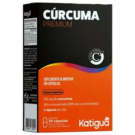 Cúrcuma Premium - 30 Cápsulas - Katiguá