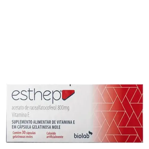 Esthep 800mg 30 Cápsulas - Biolab