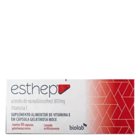 Esthep 800mg 30 Cápsulas - Biolab