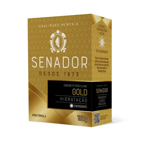 Sabonete Senador Gold 130g - Memphis
