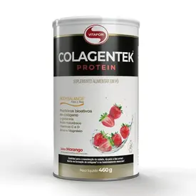 Colagentek Protein Morango - Vitafor 460g