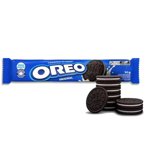 Biscoito Recheado Oreo Original Baunilha 90g