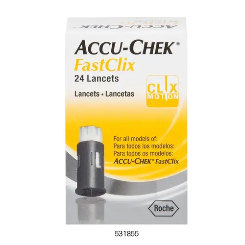 Lancetas Accu-Chek FastiClix 24 Unidades