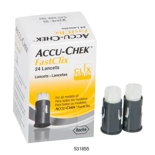 Lancetas Accu-Chek FastiClix 24 Unidades