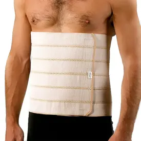 Faixa Abdominal Elástica Ajustável 30cm x 140cm - Mercur