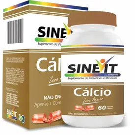 Suplemento Alimentar Sinevit Cálcio 60 Cápsulas