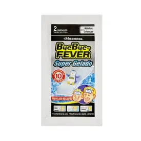 Bye Bye-Fever Super Gelado 5cm x 12cm 2 Adesivos