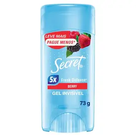 Desodorante Antitranspirante em Gel Secret Fresh Berry 73g