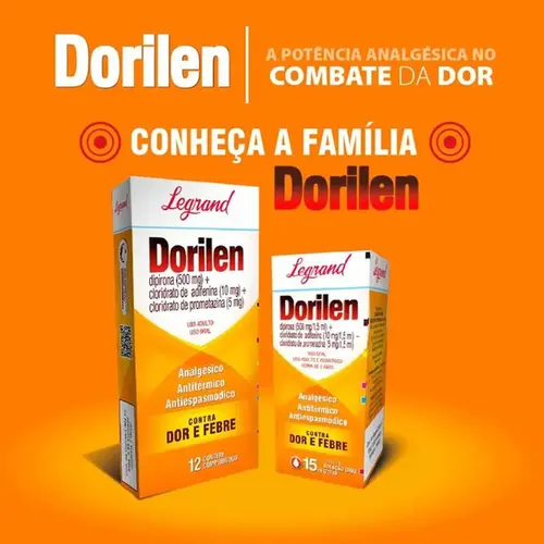 Dorilen 500mg 12 Comprimidos