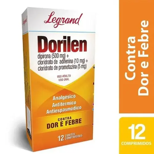 Dorilen 500mg 12 Comprimidos