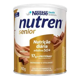 Complemento Alimentar Nutren Senior Sabor Chocolate 740g - Nestlé