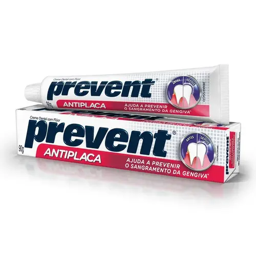 Creme Dental Prevent Antiplaca Flúor 90g
