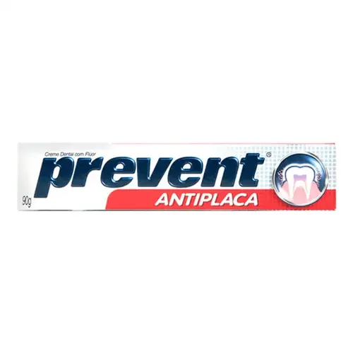 Creme Dental Prevent Antiplaca Flúor 90g
