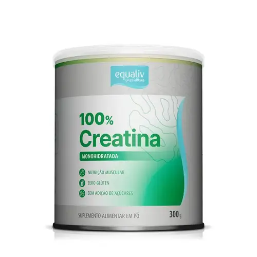 Creatina Monohidratada Equaliv 100% 300g