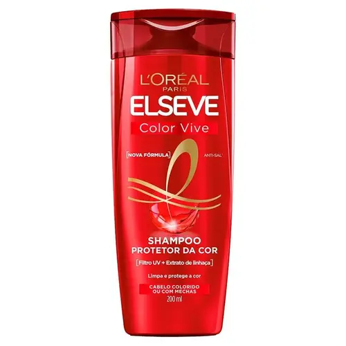Shampoo Elseve Color-Vive Protetor Da Cor 200ml - L'Oréal Paris