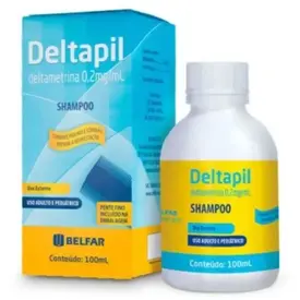 Shampoo Deltapil para Piolhos com Pente Fino Incluso 100ml