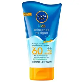 Protetor Solar Infantil Nivea Sun Kids Brincando na Água FPS60 150ml