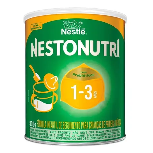 Fórmula Infantil Nestonutri 800g - 1 a 3 Anos - Nestlé
