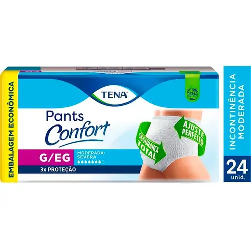 Roupa Íntima Tena Pants Confort G/EG 24 Unidades