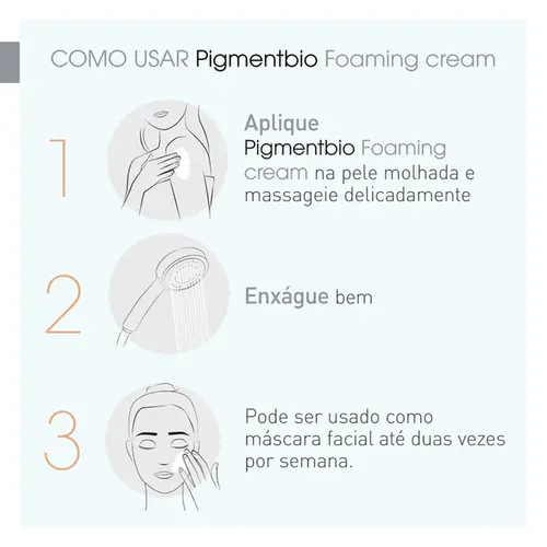 Gel de Limpeza Bioderma Pigmentbio Rosto e Corpo 200ml