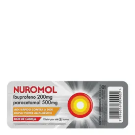Nuromol 200mg + 500mg 4 Comprimidos
