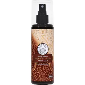 Body Splash Giorno Perfumaria Árabe Amber Latte 200ml