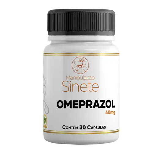 Omeprazol 40mg 30 Cápsulas - Manipulação Sinete