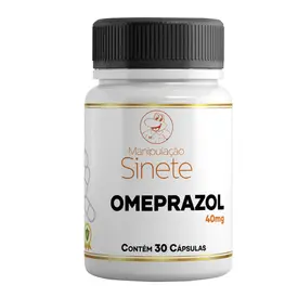 Omeprazol 40mg 30 Cápsulas - Manipulação Sinete
