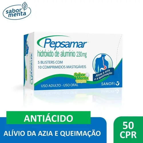 Antiácido Pepsamar 50 Comprimidos