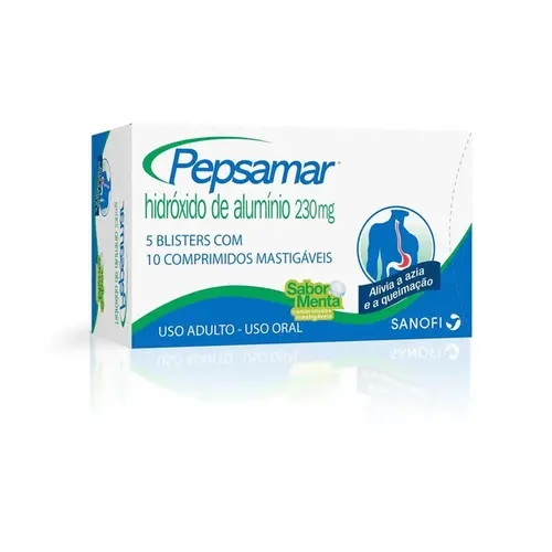 Antiácido Pepsamar 50 Comprimidos