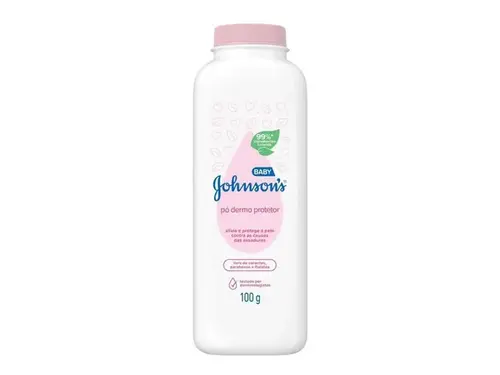 Talco Infantil Johnson's Baby Pó Dermo Protetor 100g