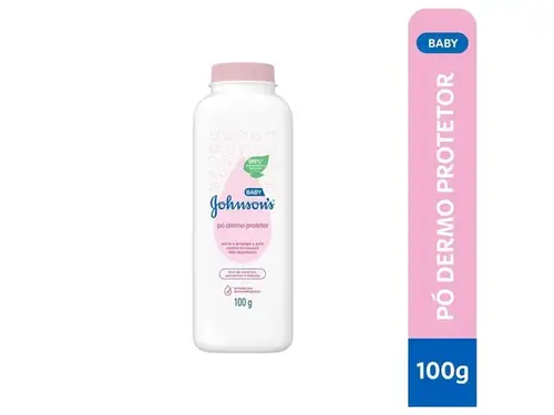 Talco Infantil Johnson's Baby Pó Dermo Protetor 100g