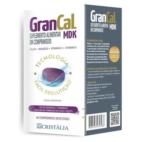 Suplemento Alimentar Grancal Mdk 60 Comprimidos