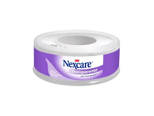 Fita Transpore Nexcare Transparente 12mm x 4,5m - 1 Unidade