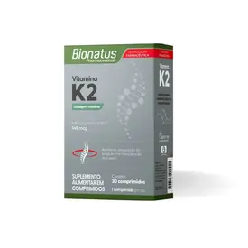 Vitamina K2 Dose Maxima - 30 Cápsulas - Bionatus