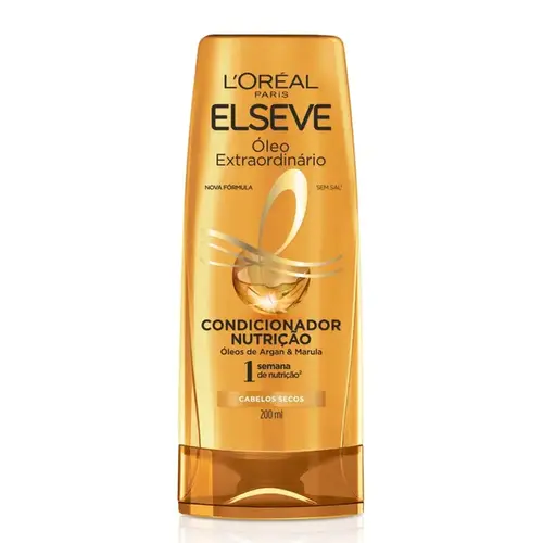Condicionador Elseve Óleo Extraordinário Nutrição 200ml - L'Oréal Paris