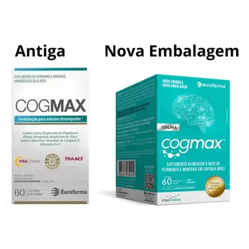 Suplemento Vitamínico Cogmax 60 Cápsulas