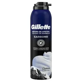 Espuma de Barbear Gillette Carbono Carvão 150ml