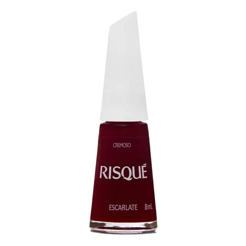 Esmalte Risqué Cremoso Escarlate 8ml