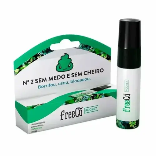 Bloqueador de Odores Sanitários FreeCô Pocket Capim Limão 15ml