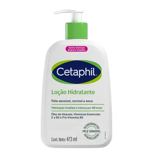 Loção Hidratante Cetaphil Pele Sensível, Normal a Seca 473ml