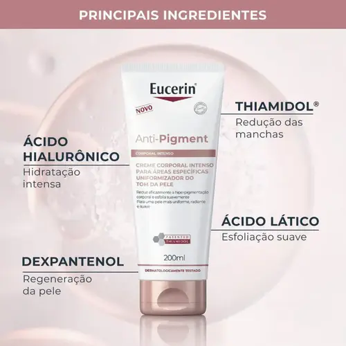 Creme Corporal Eucerin Anti-Pigment Áreas Específicas 200ml
