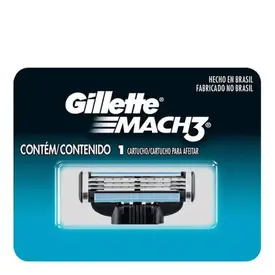 Carga para Aparelho de Barbear Gillette Mach3 - 1 Unidade