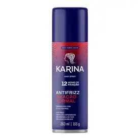 Hair Spray Karina Versatilidade & Vitalidade Fixação Normal 250ml