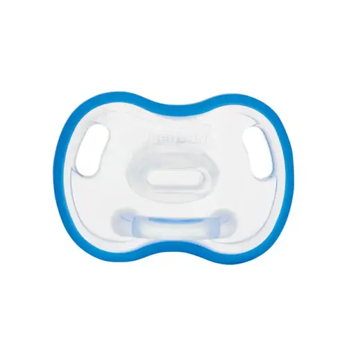 Chupeta Neopan Azul Silicone Bico Ortodôntico Nº2 +6 Meses - 1 Unidade