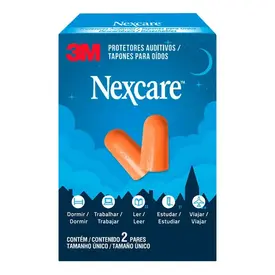 Protetor Auditivo Nexcare 2 Pares