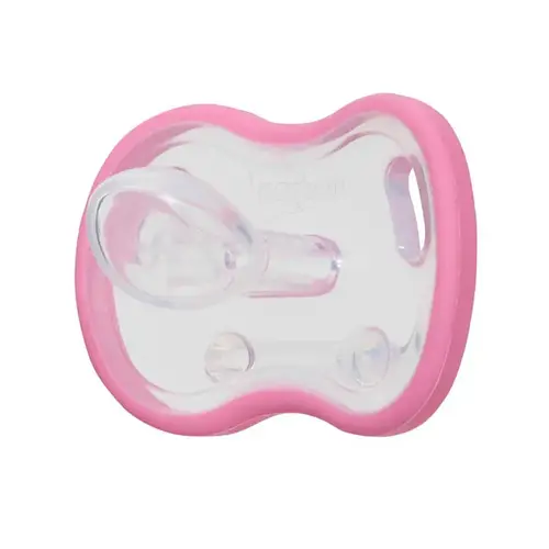 Chupeta Neopan Rosa Silicone Bico Ortodôntico Nº2 +6 Meses - 1 Unidade