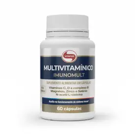 Multivitamínico Imunomult 60 Cápsulas - Vitafor