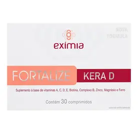 Exímia Fortalize Kera D Farmoquimica 30 Comprimidos